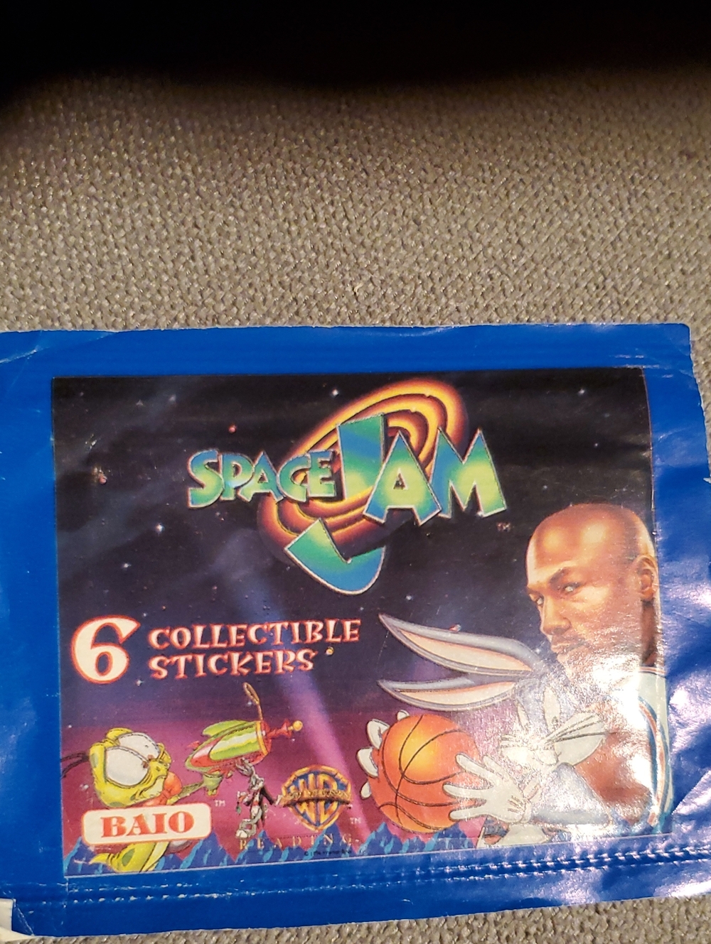 Blue Collectible Stickers Pack - 6 Count Michael Jordan